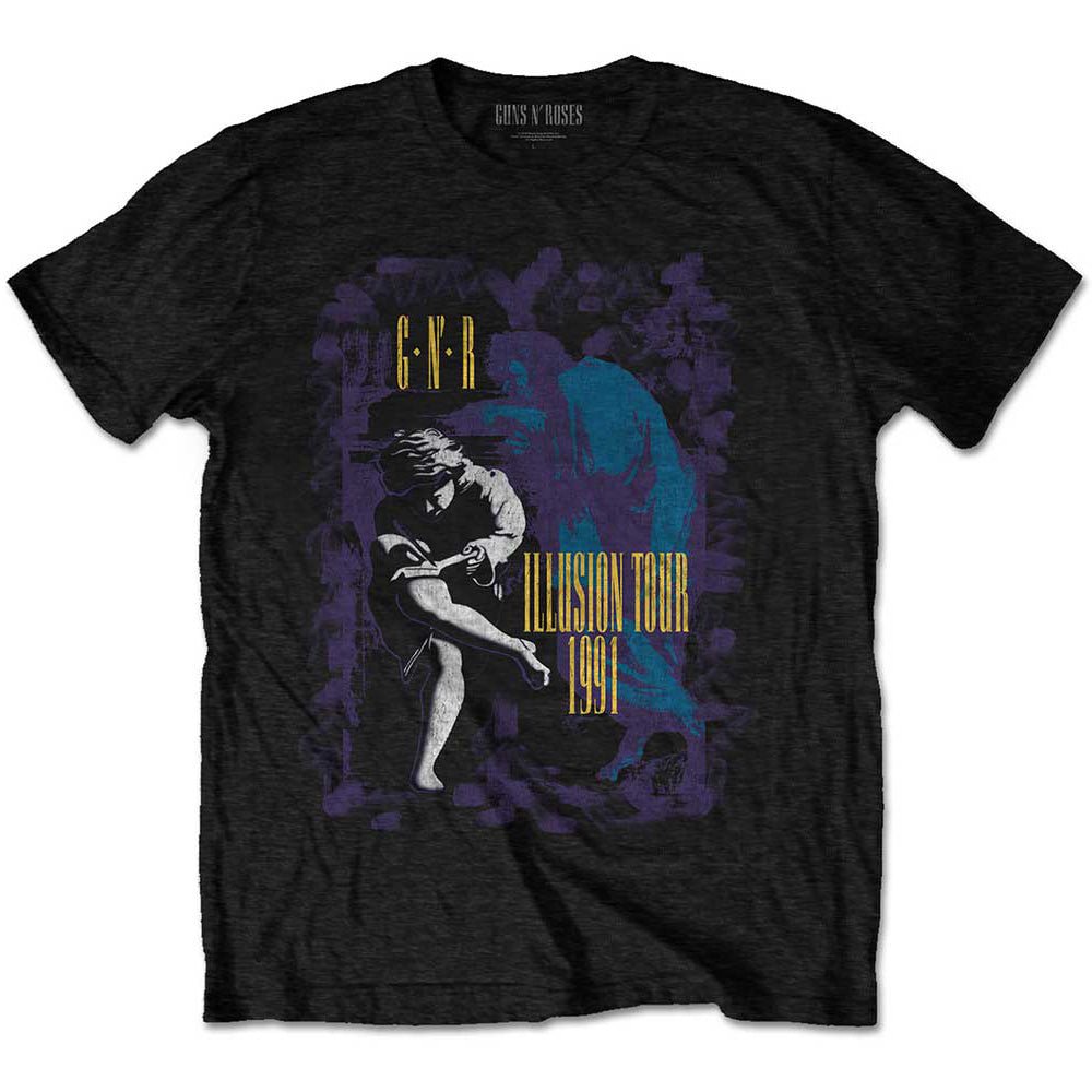 GUNS N ROSES ガンズアンドローゼズ (結成 40周年 ) - Illusion Tour '91 / Tシャツ / メンズ - PGS